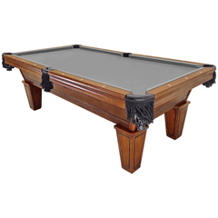 Plank & Hide Carrigan Wood Pool Table with Free Accessory Kit