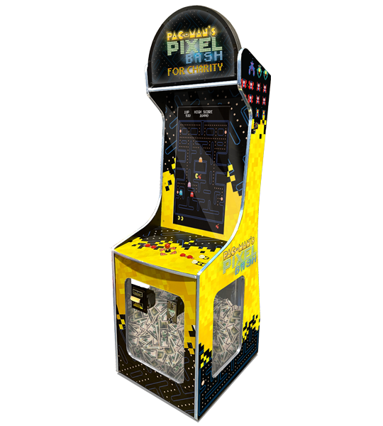 Namco Pac Man Pixel Bash for Charity Arcade Game