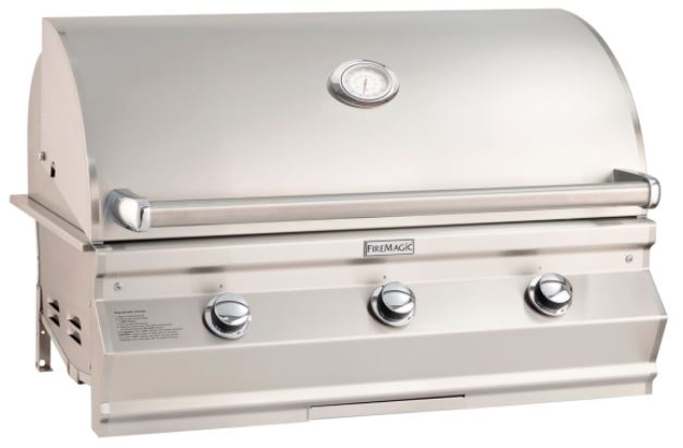 FireMagic Choice Multi-User CM650i 36" Built-In Grill with Analog Thermometer and 1-Hour Timer