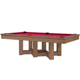 Plank & Hide Covington Wood Pool Table (Size 8') 87044-MOD with Free Accessory Kit