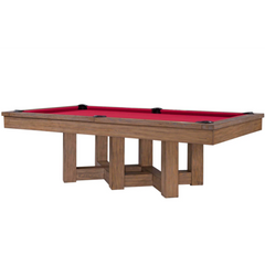 Plank & Hide Covington Wood Pool Table (Size 8') 87044-MOD with Free Accessory Kit