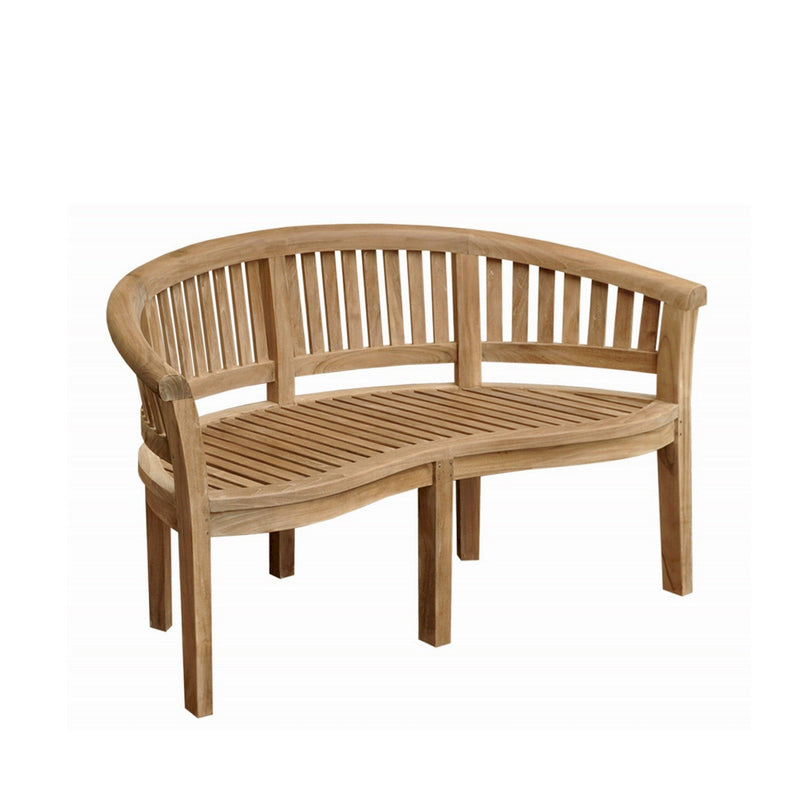 Anderson Teak Curve 3-Seater Extra Thick Bench BH-005CT