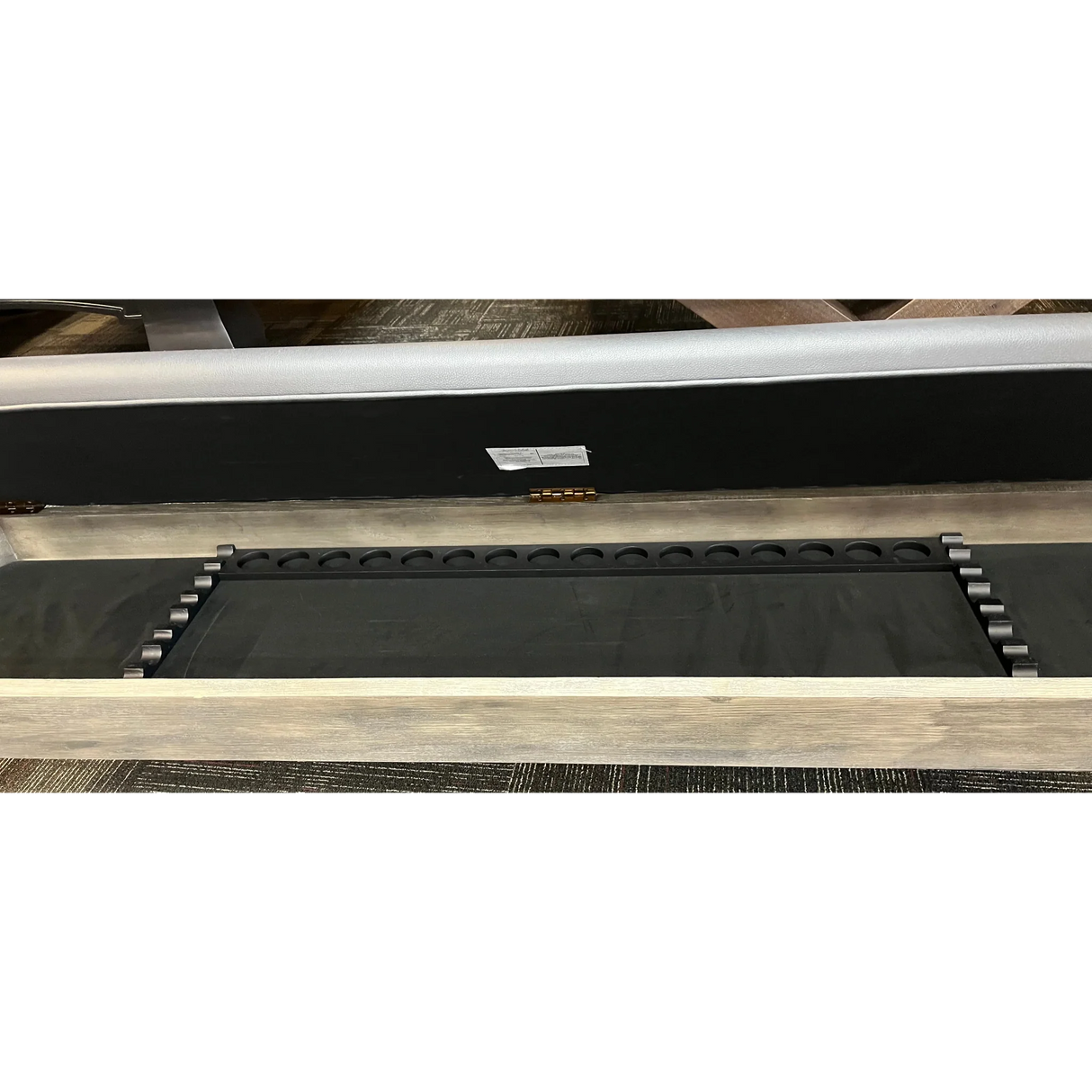 Plank & Hide Otis and McCormick Bench with Storage 87014