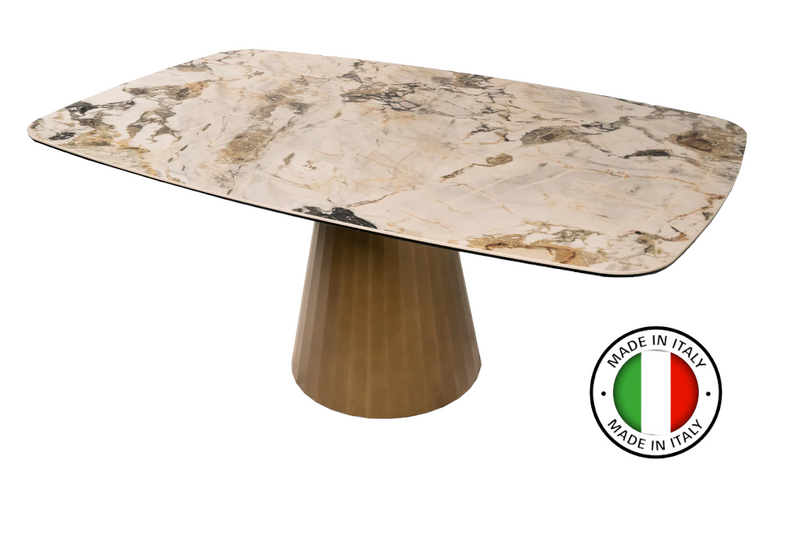 Maxima House Dining Table GINEVRA with ceramic top