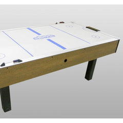 Valley Dynamo Arctic Wind Branded Oak 7' Air Hockey Table - Home Use