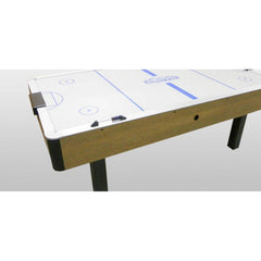 Valley Dynamo Arctic Wind Branded Oak 7' Air Hockey Table - Home Use