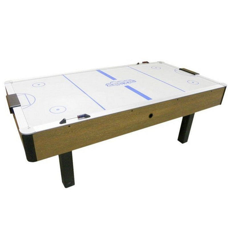 Valley Dynamo Dynamo Arctic Wind Branded Oak 7' Air Hockey Table - Home Use