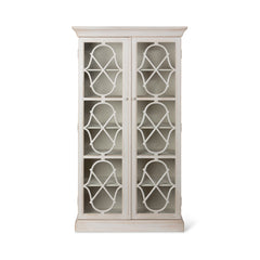 Park Hill Adeline Wood Cabinet with Glass Doors EFC20134