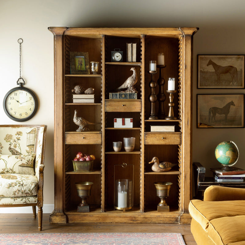 Park Hill Bradley Adjustable Shelf Wooden Bookcase EFC20137