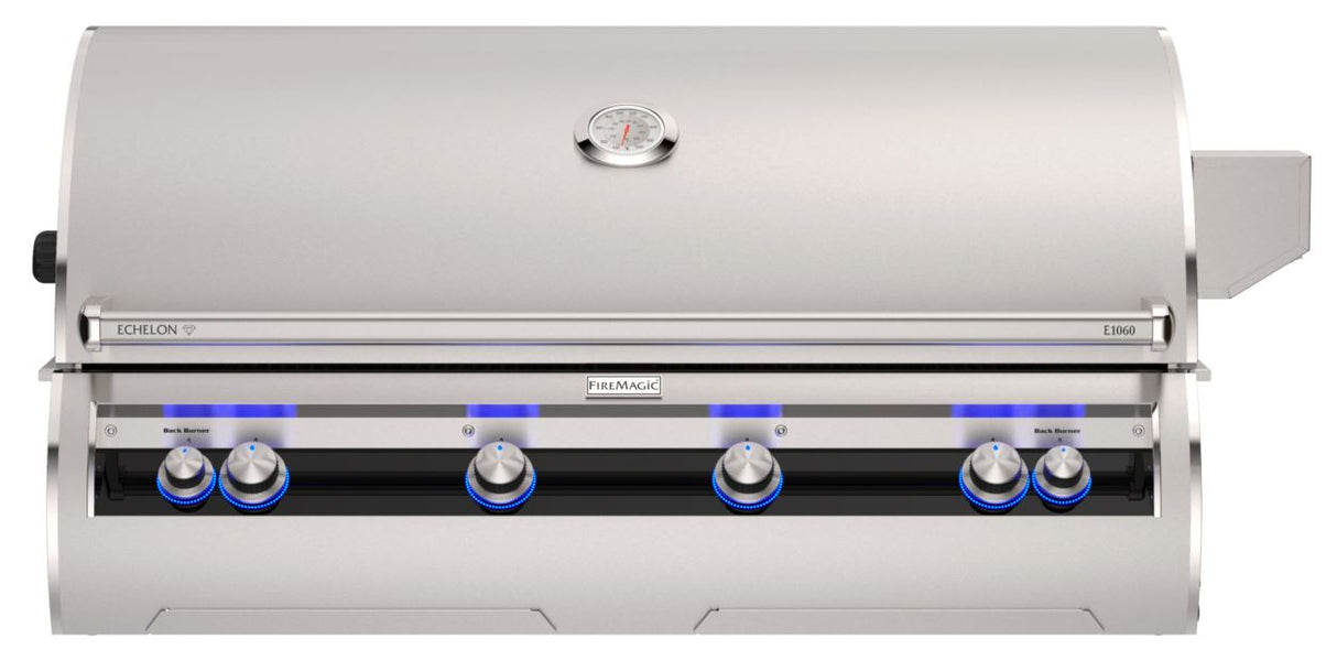 FireMagic E1060i Echelon 48" Built-In Grill with Analog Thermometer and Infrared Burner