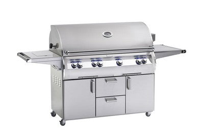 FireMagic E1060s Echelon 48" Portable Grill with Analog Thermometer, Flush Mounted Single Side Burner and Infrared Burner