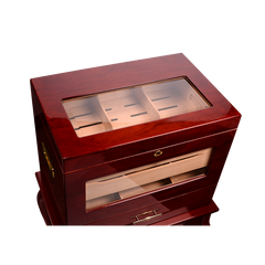 Quality Importers Geneve Table Cigar Humidor