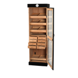 Quality Importers Tower 3,000 Ct. Cigar Display Humidor