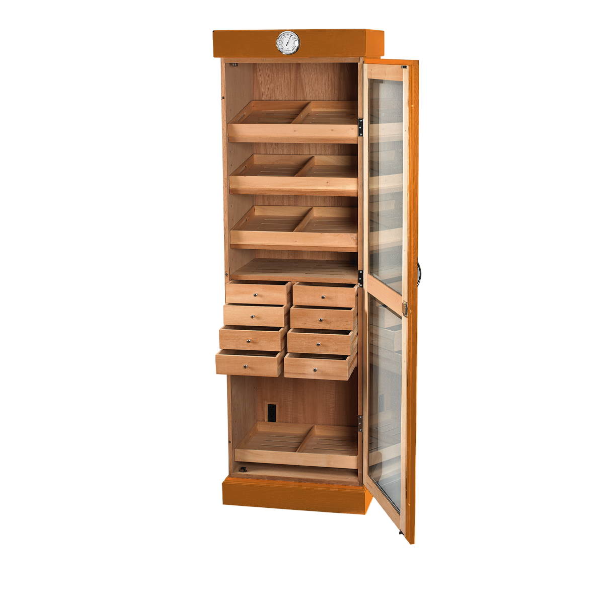 Quality Importers Tower 3,000 Ct. Cigar Display Humidor