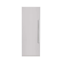 Hallman 30" Built-In AR Integrated Column (IC) All Refrigerator 16.6 Cu. Ft. Interior Filtered Water Dispenser, LH-Hinge Bold Chrome Trim