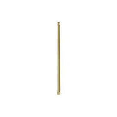 Hallman 30" Built-In AR Integrated Column (IC) All Refrigerator 16.6 Cu. Ft. Interior Filtered Water Dispenser, RH-Hinge Bold Brass Trim