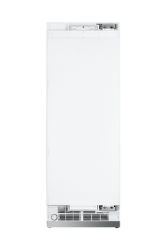 Hallman 48 in. 25.2 Cu. Ft. Counter-Depth Built-in Side-by-Side Refrigerator with Bold Chrome Handles