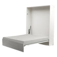 Maxima House European Full XL Size Murphy Bed ALADINO with mattress