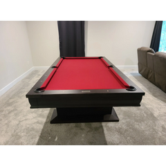 Plank & Hide Paxton Wood Pool Table (Size 8') 87025-TOB with Free Accessory Kit