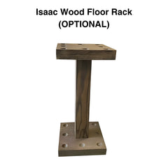 Plank & Hide Isaac Wood Pool Table with Free Accessory Kit