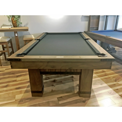 Plank & Hide Morse Wood Pool Table (Size 8') 87007-BWD with Optional Free Accessory Kit