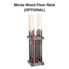 Plank & Hide Morse Wood Pool Table (Size 8') 87007-BWD with Optional Free Accessory Kit