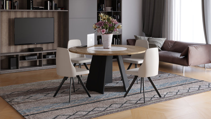 Maxima House Dining set ORIANA with 6 chairs