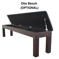 Plank & Hide Otis Wood Pool Table with Free Accessory Kit