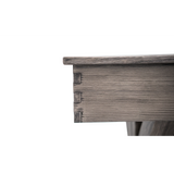 Plank & Hide Otis Shuffleboard Table with Free Bowling Pin Set