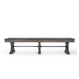 Plank & Hide Otis Shuffleboard Table with Free Bowling Pin Set