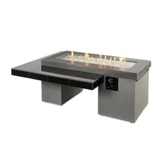 Outdoor Greatroom Black Uptown Fire Table