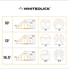 White Duck Outdoors Regatta Bell Tent