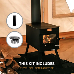 White Duck Outdoors Woodsman XL Stove Kit