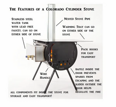 White Duck Outdoors Timberline Stove