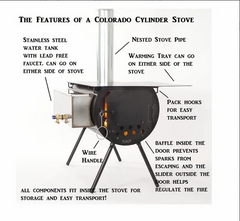 White Duck Outdoors Spruce Stove