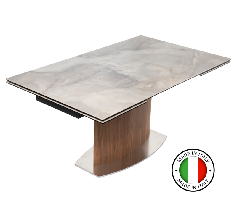 Maxima House Extendable Dining Table ARNARDO with ceramic top