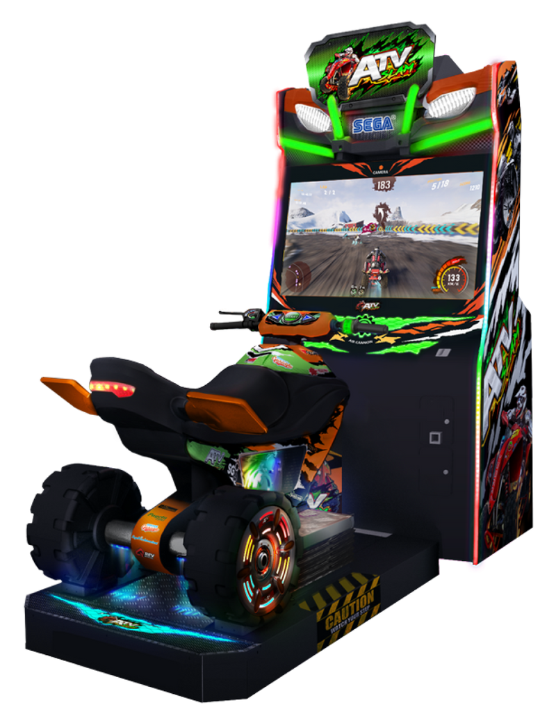 Sega ATV SLAM Motion DLX Arcade Game