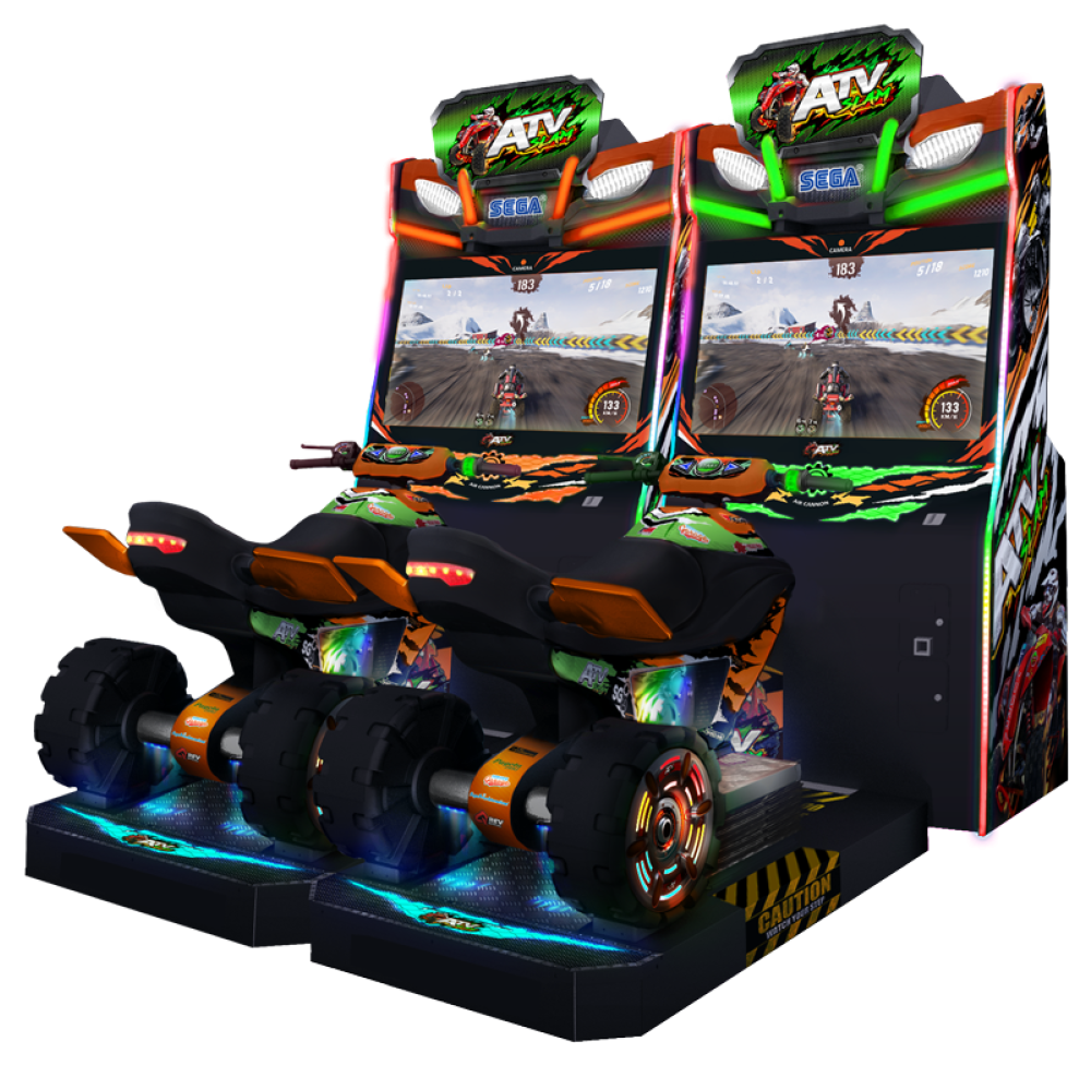 Sega ATV SLAM Motion DLX Arcade Game