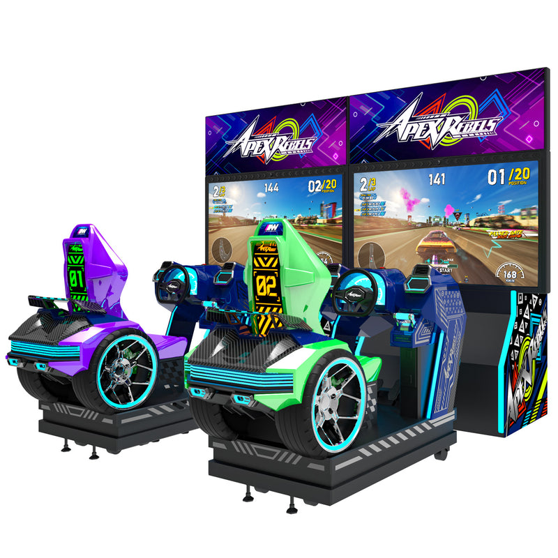 Sega Apex Rebels Arcade Racing Driving Game 65