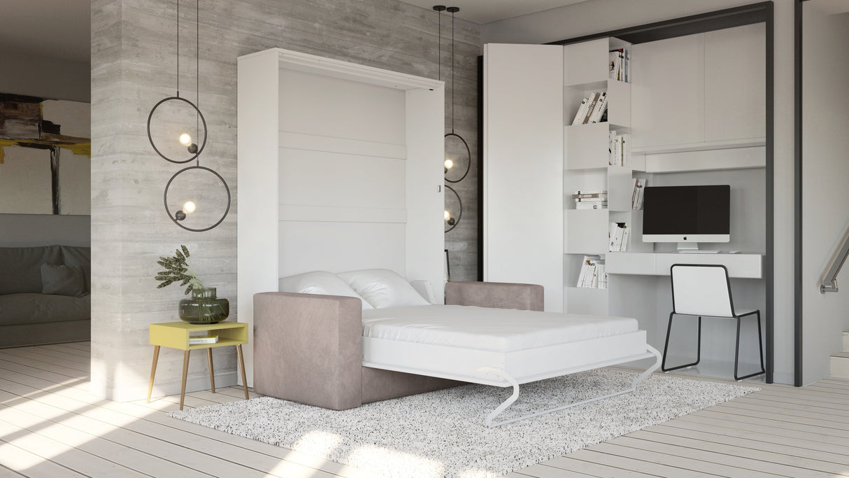 Maxima House Murphy bed Invento European Full XL Vertical with Sofa