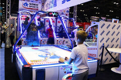 Sega Sonic Air Hockey with LED Arcade Game