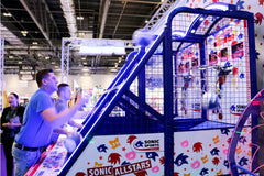 Sega Sonic Basketball with LED Arcade Game