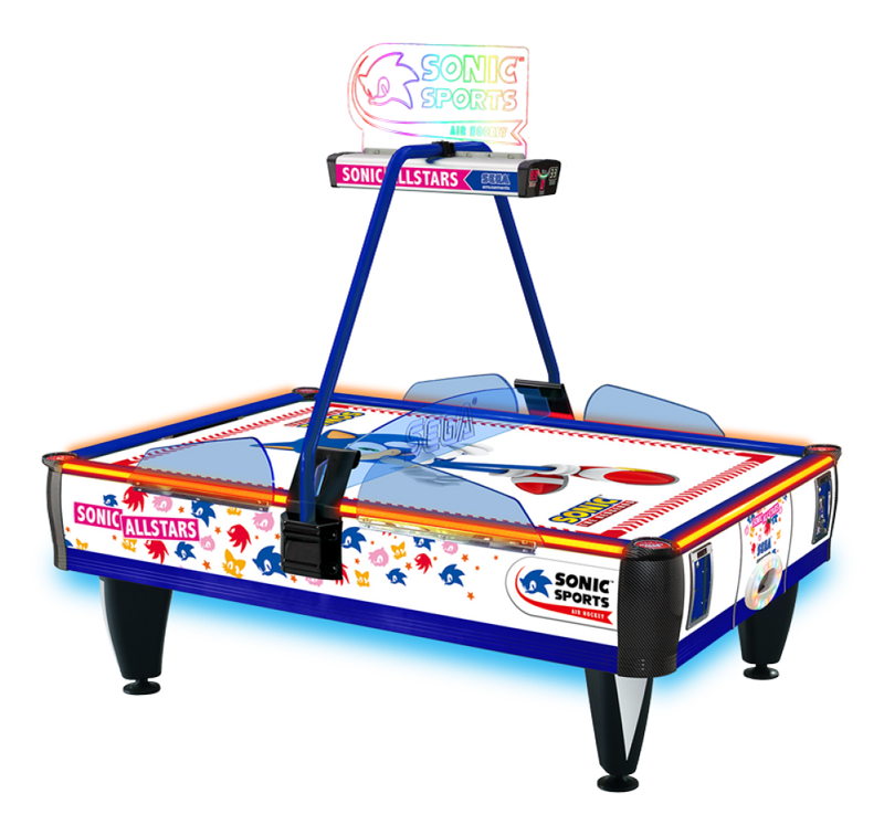 Sega Sonic Air Hockey with LED Arcade Game