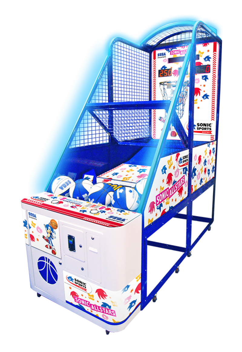 Sega Sonic Basketball with LED Arcade Game