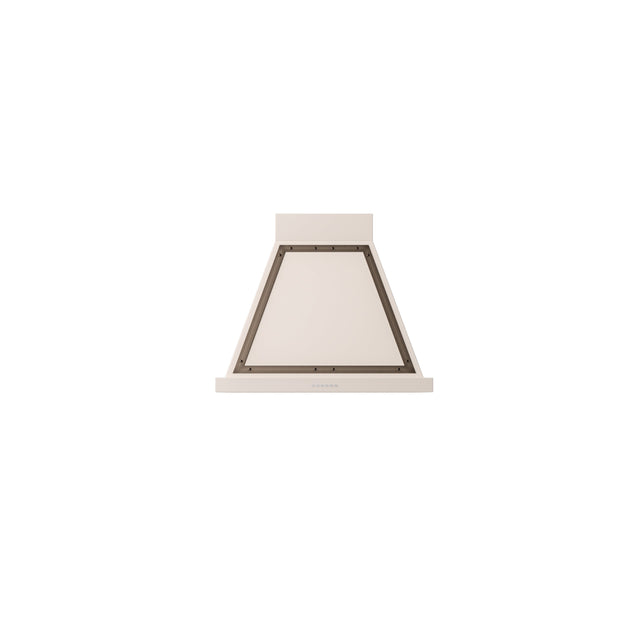 ILVE 30" Nostalgie style wallmounted extractor Range hood in steel or painted steel with frames UANB30