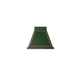 ILVE 30" Nostalgie style wallmounted extractor Range hood in steel or painted steel with frames - UANB30