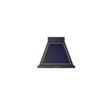 ILVE 30" Nostalgie style wallmounted extractor Range hood in steel or painted steel with frames - UANB30