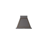 ILVE 30" Nostalgie style wallmounted extractor Range hood in steel or painted steel with frames - UANB30
