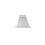 ILVE 30" Nostalgie style wallmounted extractor Range hood in steel or painted steel with frames - UANB30