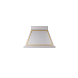 ILVE 36" Nostalgie style wallmounted extractor Range hood in steel or painted steel with frames - UANB36